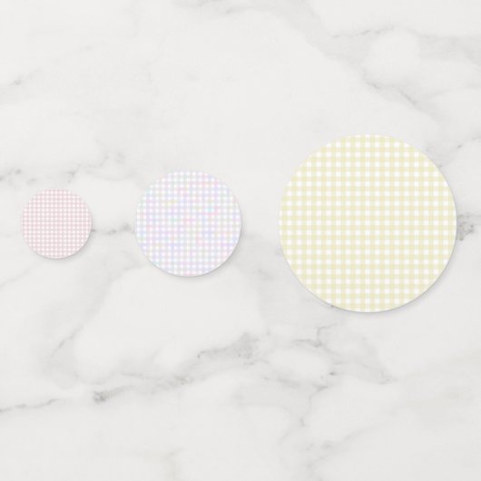 Gingham Confetti (Achterkanten)