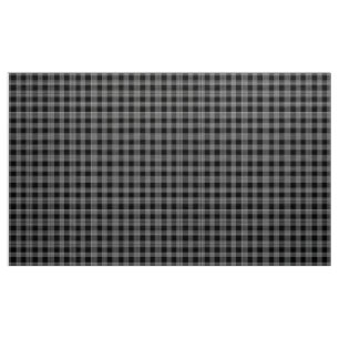Gingham Controleer zwart-wit stof