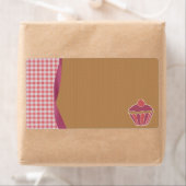 Gingham Cupcake Labels (Insitu)