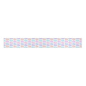 Gingham Easter Bunny Pattern Grosgrain Lint (Voorkant)