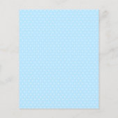 Gingham Elephant Snoep Bar Wrapper Favor Flyer (Achterkant)