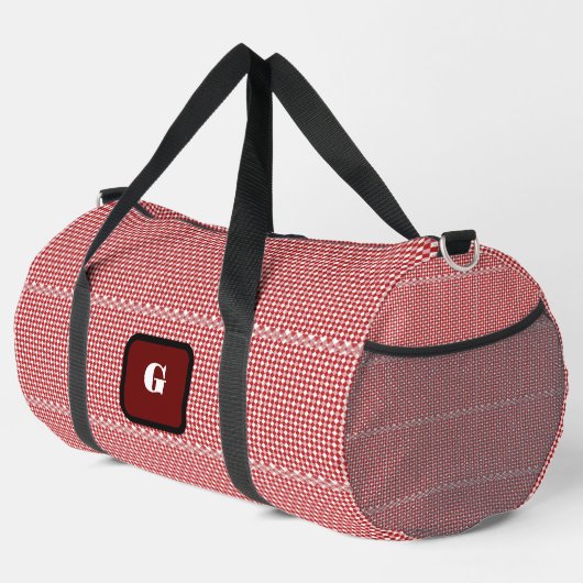 Gingham Geruit Customize Plunjezak (Rechterhoek)
