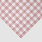 Gingham geruite patten in pastelkleuren tissuepapier (Detail)