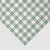 Gingham geruite patten in pastelkleuren tissuepapier (Detail)