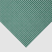 Gingham-Jade Green-Tissue Wrapping Paper Tissuepapier (Detail)