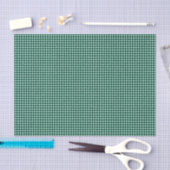 Gingham-Jade Green-Tissue Wrapping Paper Tissuepapier (Craft)