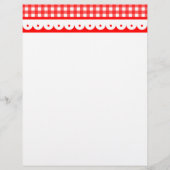 Gingham Letterhead (Voorkant)