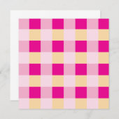 Gingham patroon (Voorkant / Achterkant)