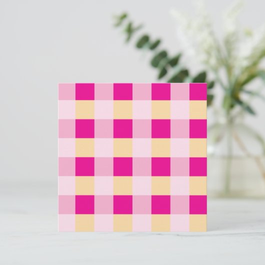 Gingham patroon  (Staand voorkant)