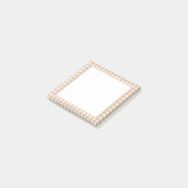 Gingham patroon post-it® notes (Schuin)
