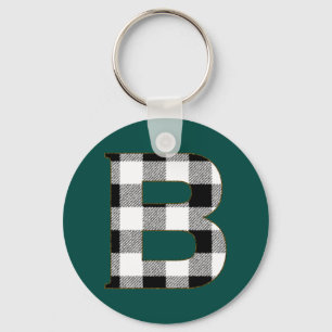 Gingham Pattern B Sleutelhanger