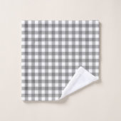 Gingham Pattern Bad Handdoek (Wasdoekje)