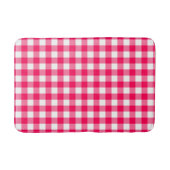 Gingham Pattern Badmat (Voorkant)