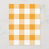 Gingham Pattern Briefkaart (Voorkant)