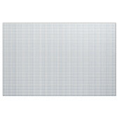 Gingham Pattern Coastal Checkered White Muted Blue Stof (Yard (91,4 cm))