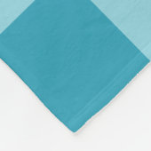 Gingham Pattern Fleece Deken (Hoek)