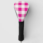 Gingham Pattern Golfheadcover (Voorkant)