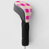 Gingham Pattern Golfheadcover (Schuin)