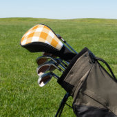 Gingham Pattern Golfheadcover (Insitu)