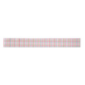 Gingham Pattern in Pink, Red, Green and Turquoise Lint (Voorkant)