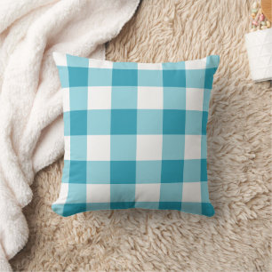 Gingham Pattern Kussen