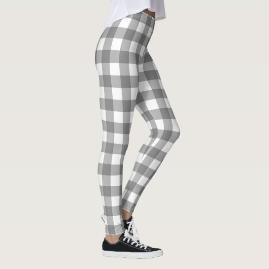Gingham Pattern Leggings (Rechts)