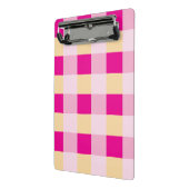 Gingham Pattern Mini Klembord (Angled2)