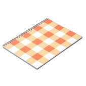 Gingham Pattern Notitieboek (Linkerzijde)