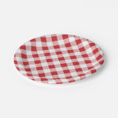Gingham Pattern, Picnic, BBQ Paper Bord (Gekanteld)
