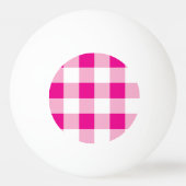 Gingham Pattern Pingpongballen (Achterkant)