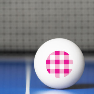 Gingham Pattern Pingpongballen