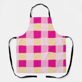 Gingham Pattern Schort (Voorkant)