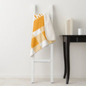 Gingham Pattern Sherpa Deken (In situ)