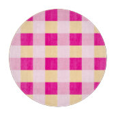Gingham Pattern Snijplank (Voorkant)