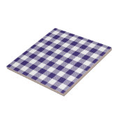 Gingham Pattern Tegeltje (Zijkant)