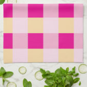 Gingham Pattern Theedoek (Gevouwen)