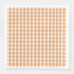 Gingham: Peachy Servet
