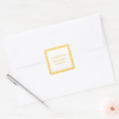 Gingham Personalized Gift Stickers (Envelop)