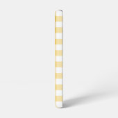 Gingham Plaid Geel Patroon Samsung Galaxy Hoesje (Linkerkant)