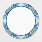 Gingham/Pset Pattern Waterbestendige Landlabels Labels (Design 2)