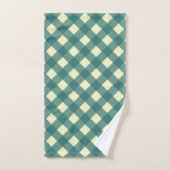 GINGHAM ROOSTER BAD HANDDOEK (Handdoek)