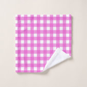 Gingham rose (Gant de toilette)