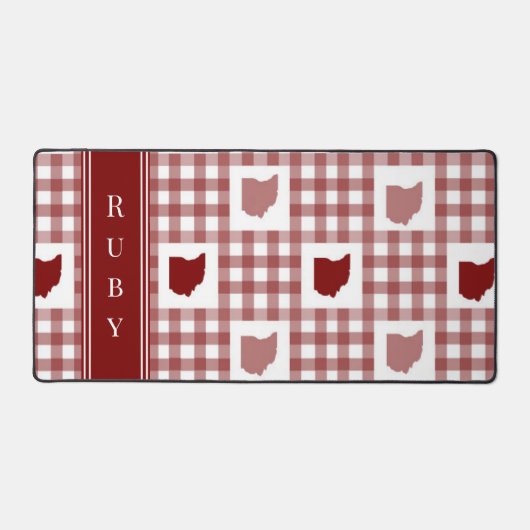 Gingham Rouge de l'Ohio (Recto)