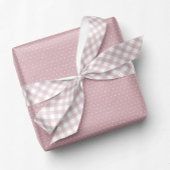 Gingham schattig roze eenvoudige check lint