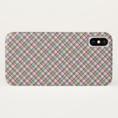 Gingham tartan Case-Mate iPhone case (Achterkant (horizontaal))
