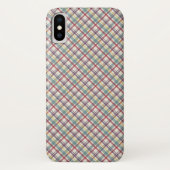 Gingham tartan Case-Mate iPhone case (Achterkant)