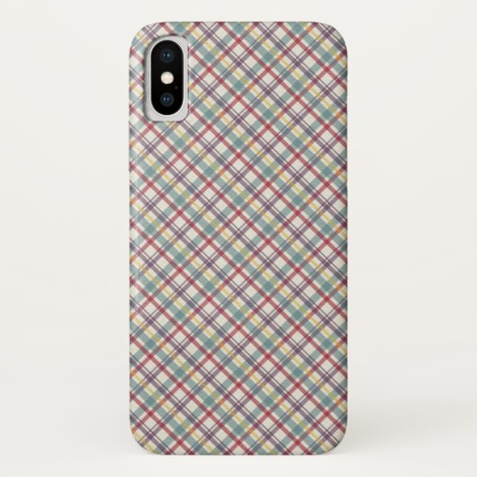 Gingham tartan Case-Mate iPhone case (Achterkant)