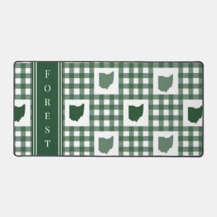 Gingham vert de l'Ohio