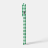 Gingham vert menthe (Côté gauche)