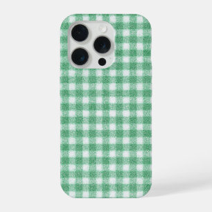 Gingham vert menthe